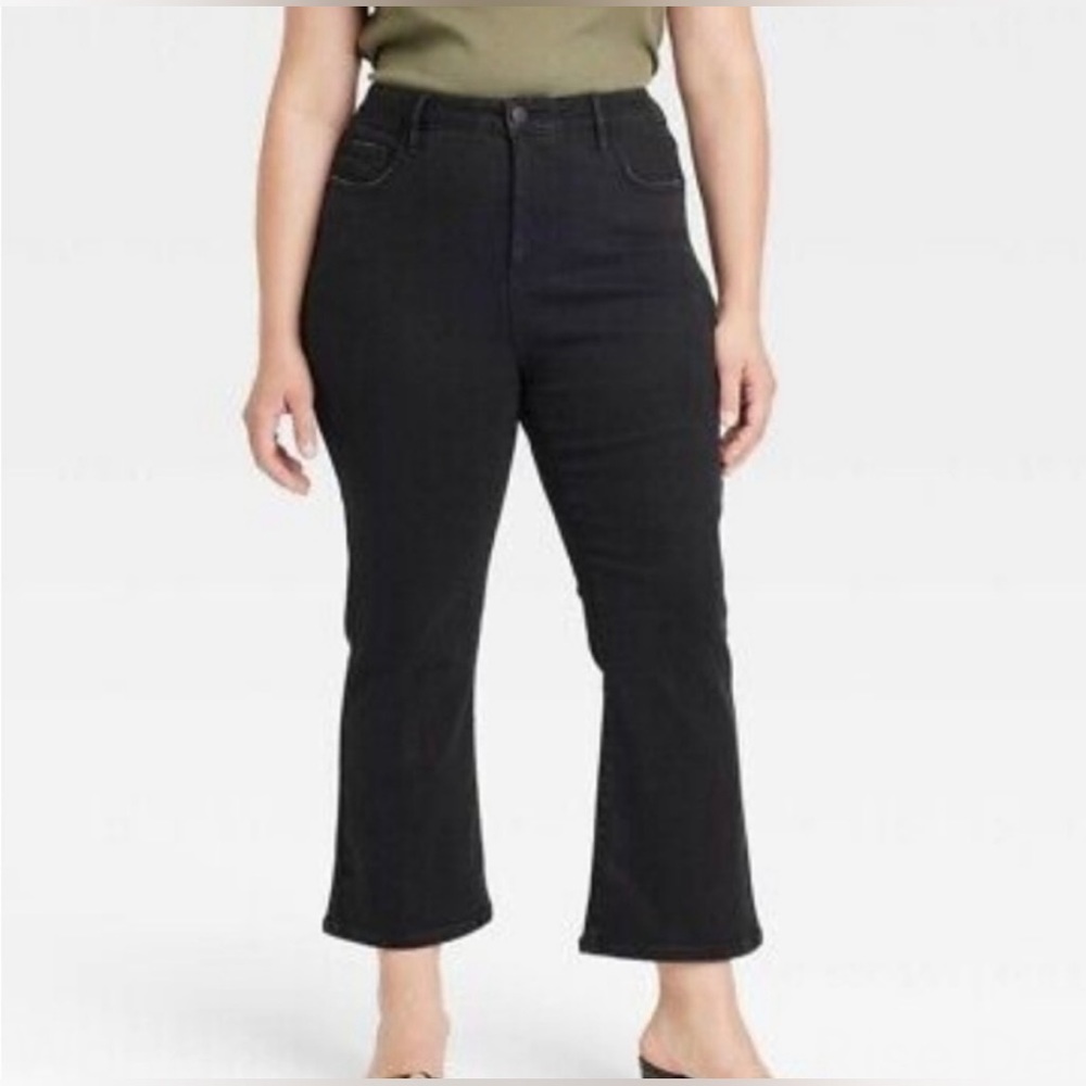 Ava & Viv High Rise Ankle Bootcut Jeans